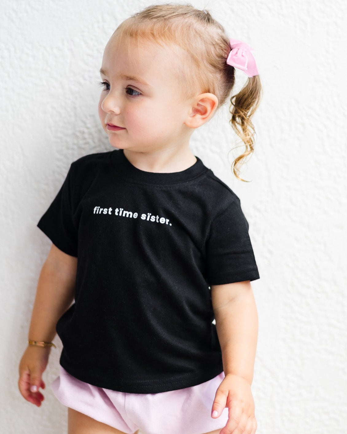 Short Sleeve "Fïrst Tïme Sïster." Shirt